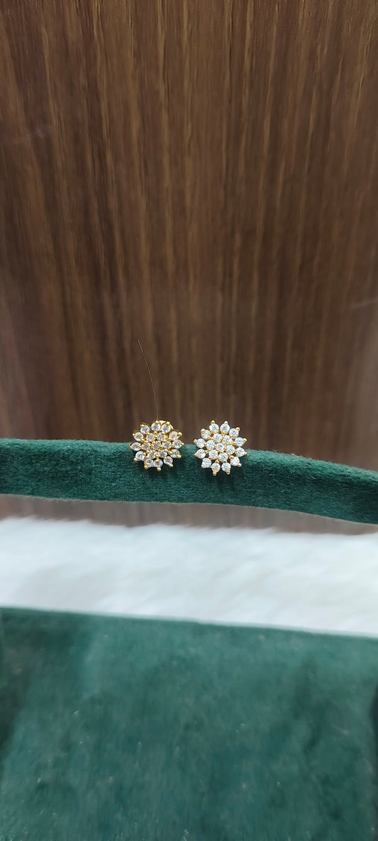 Pure panchaloham daimond model studs