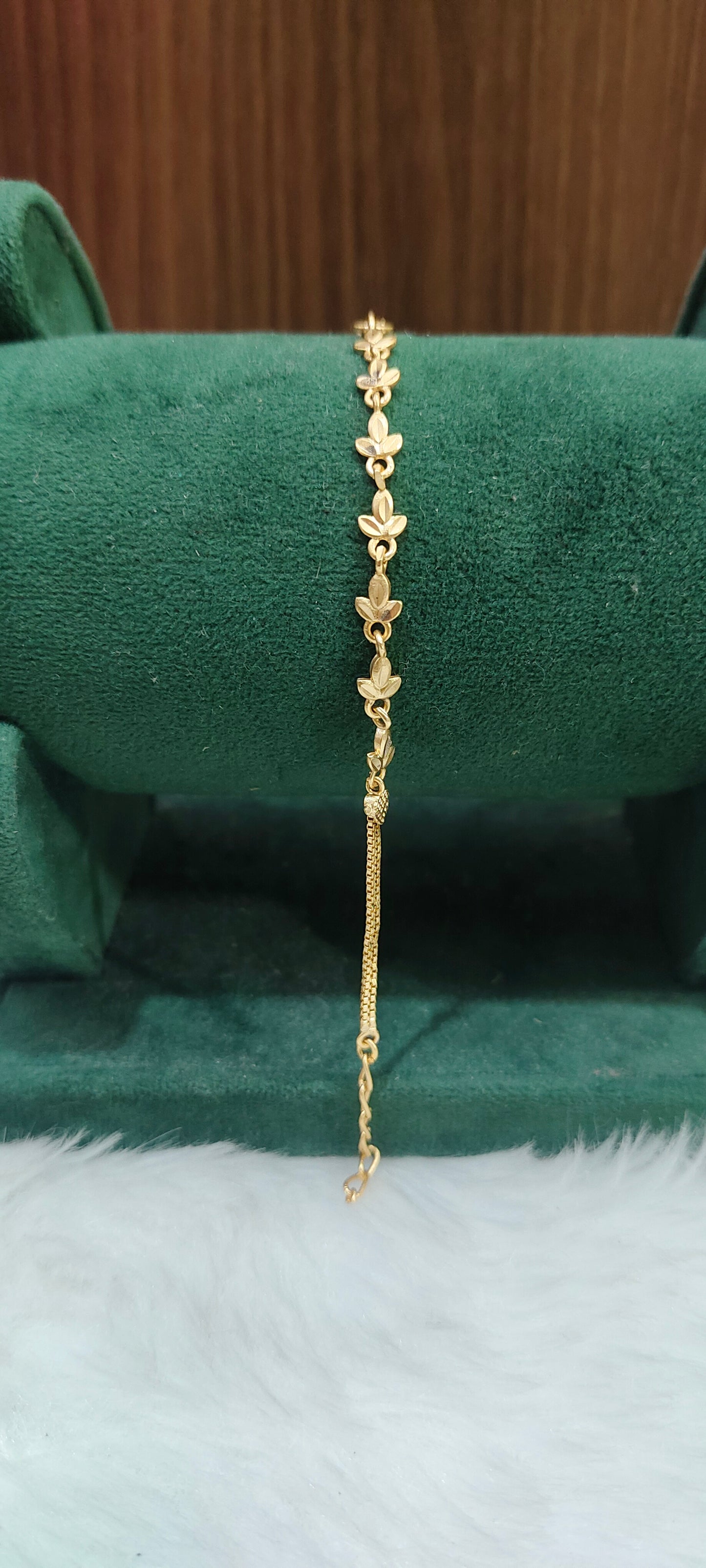 Pure panchaloham unpolished ladies bracelet