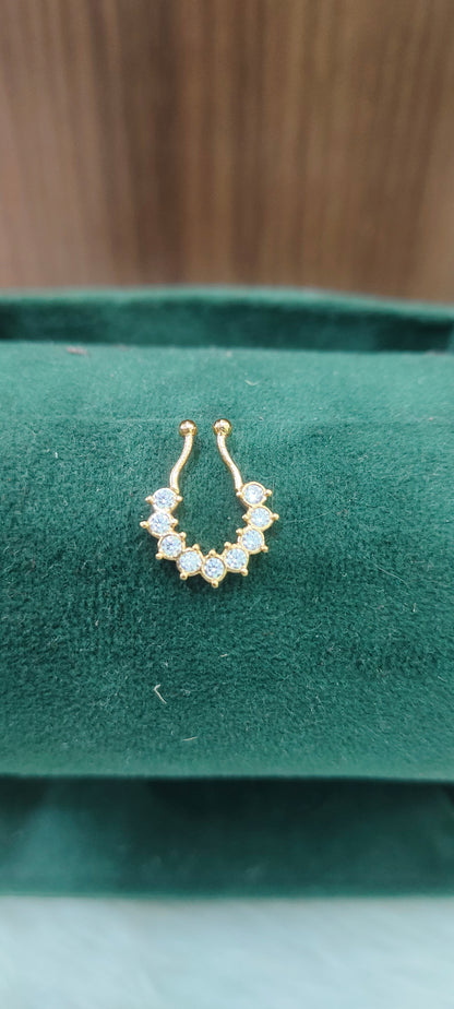 Pure panchaloham nose ring