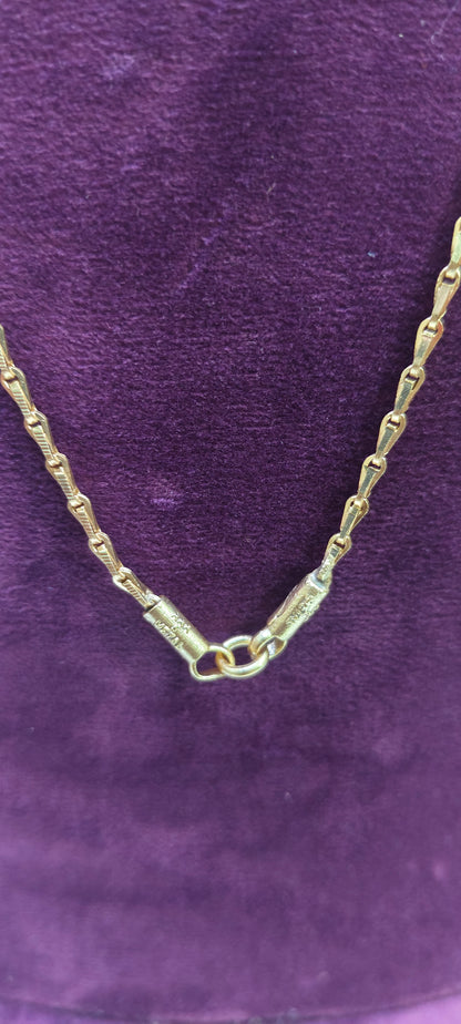 Pure panchaloham unpolished 24" length thali chain(very sleek design)