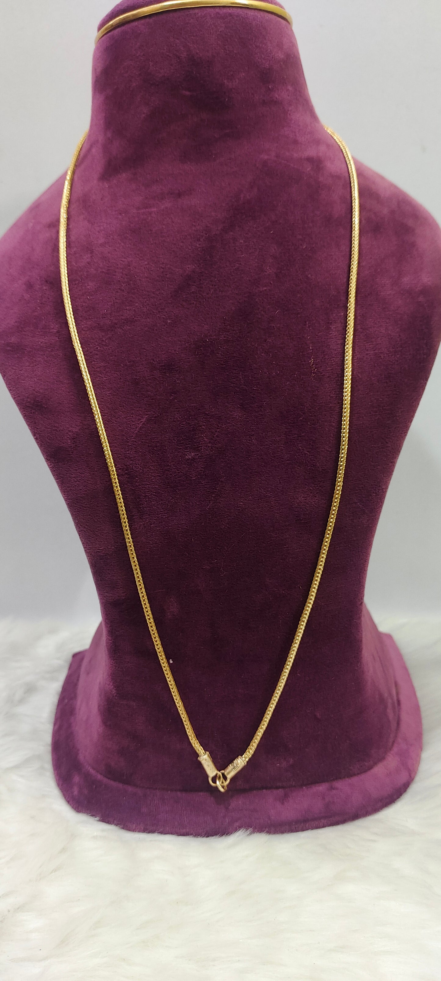 Pure panchaloham unpolished 30" length nanthadu