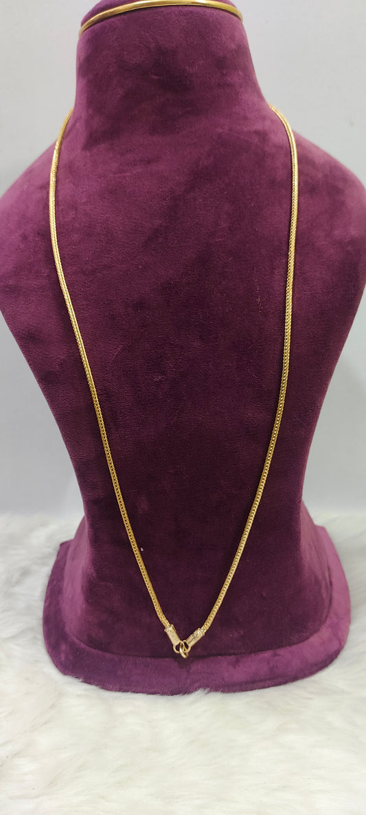 Pure panchaloham unpolished 30" length nanthadu