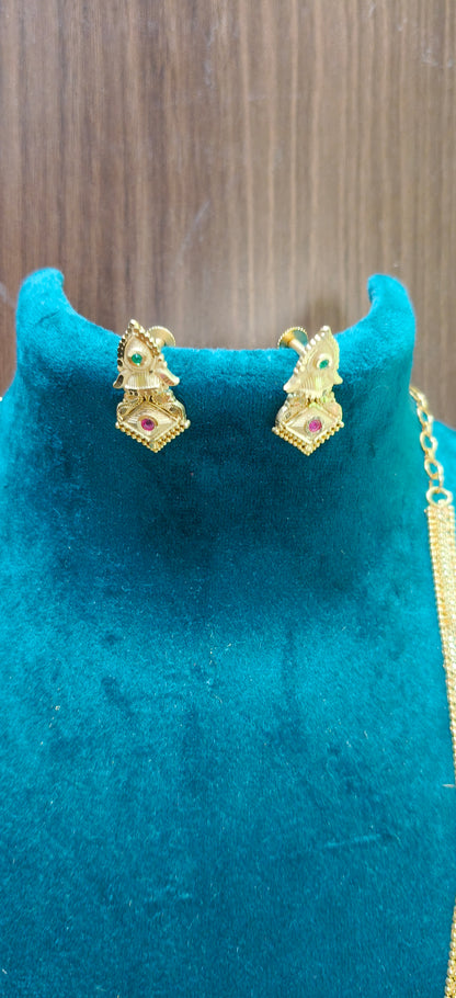 100%real gold look 28" length long haram