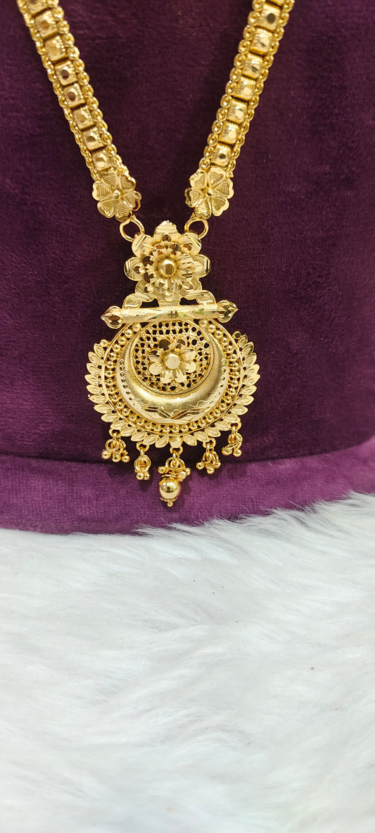 100% real gold look 28"  length long haram