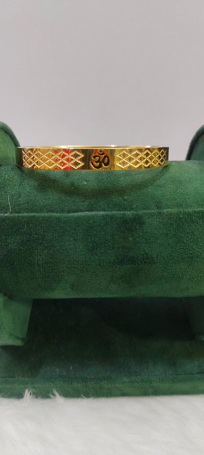 Pure panchaloham polished mens openable kada