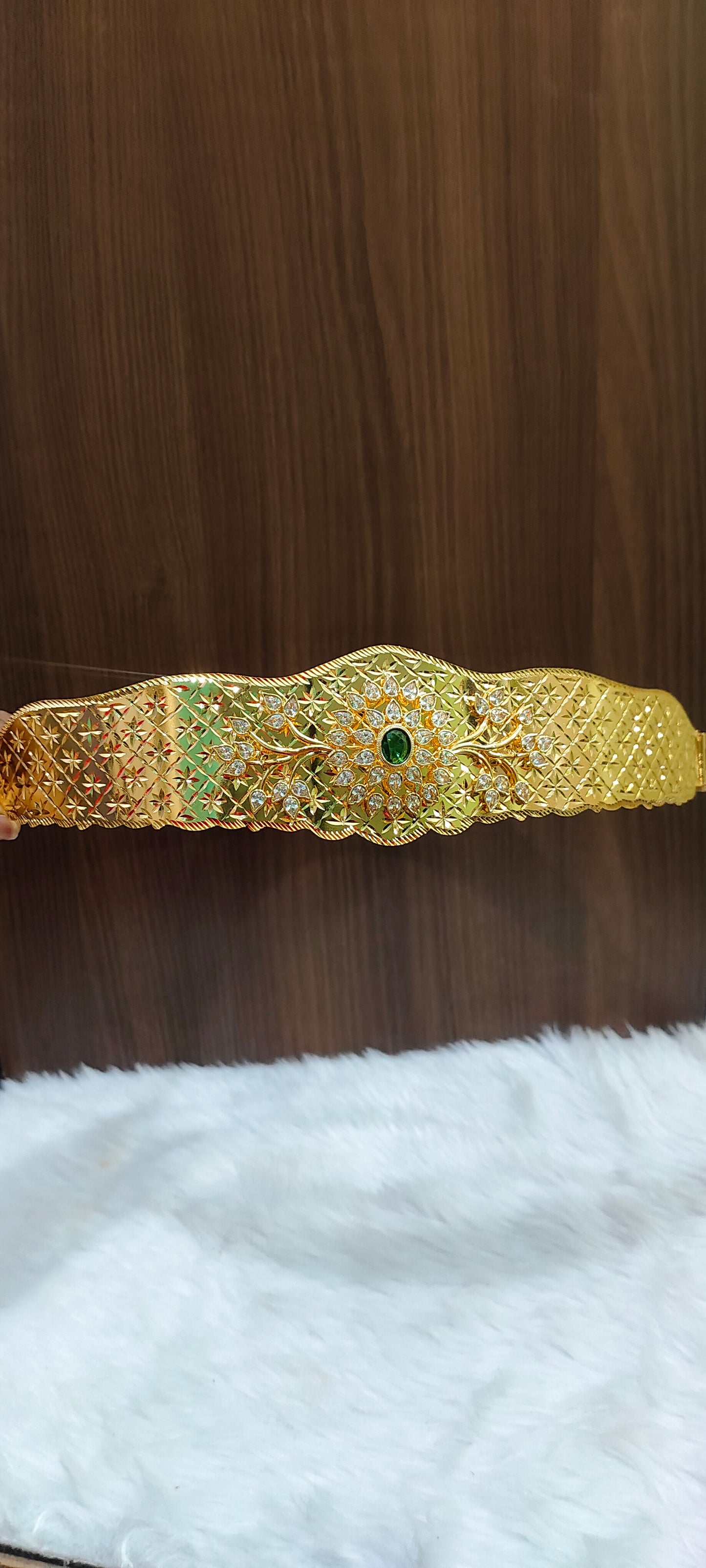 Real gold look vaddanam