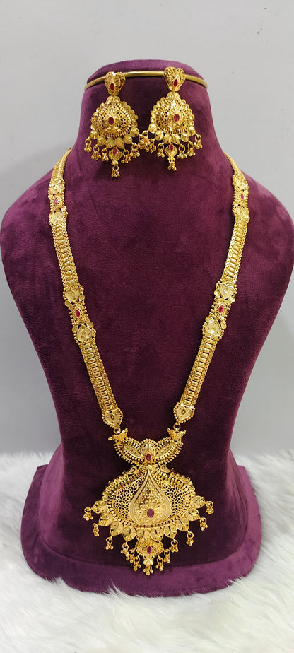 100% gold look heavy long haram