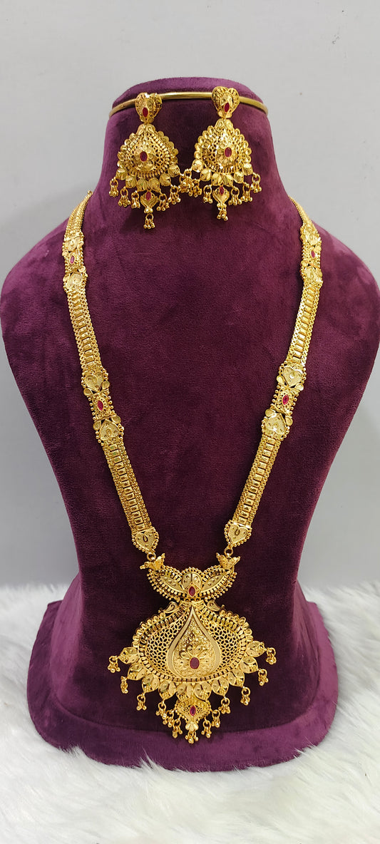 100% gold look heavy long haram