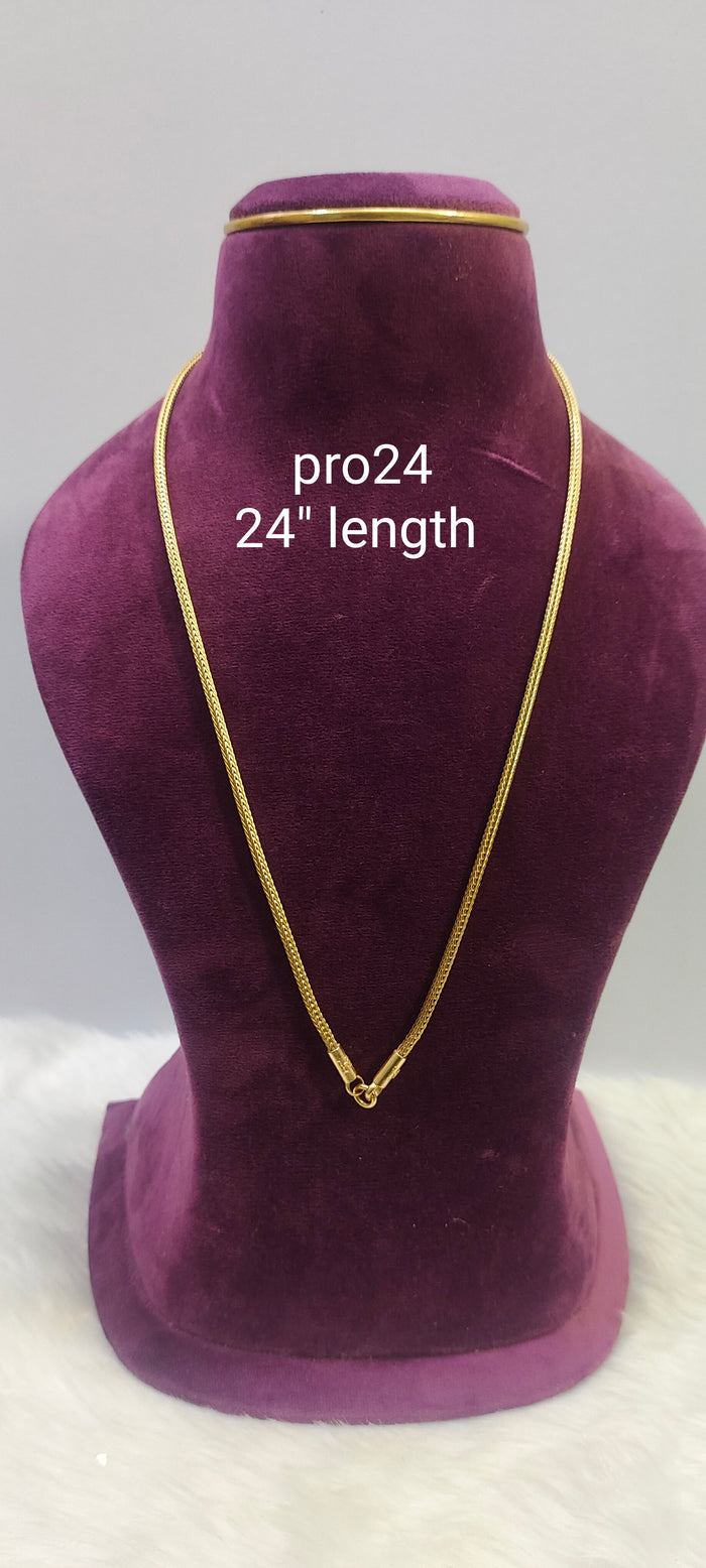 Pure panchaloham unpolished 24" length nanthadu