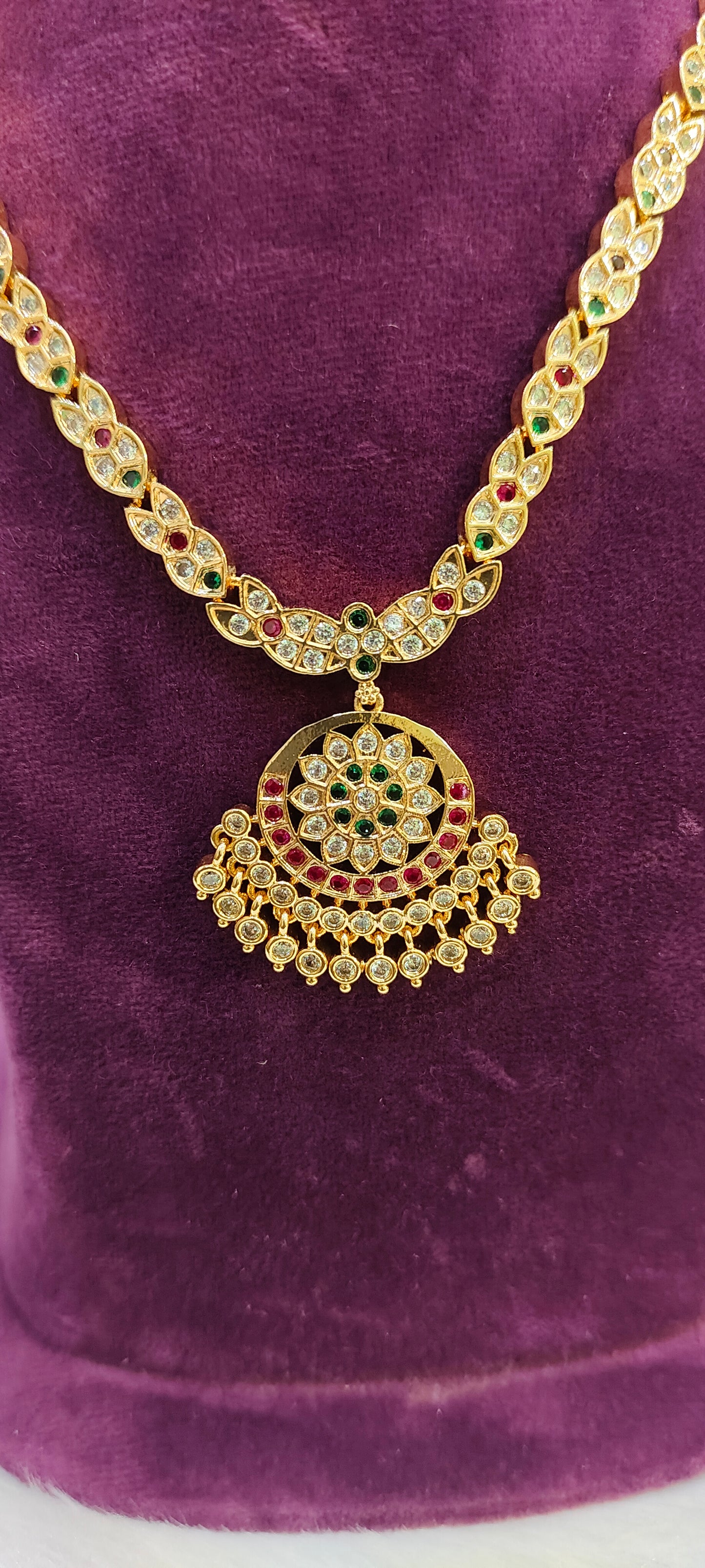 Pure panchaloham vintage look necklace