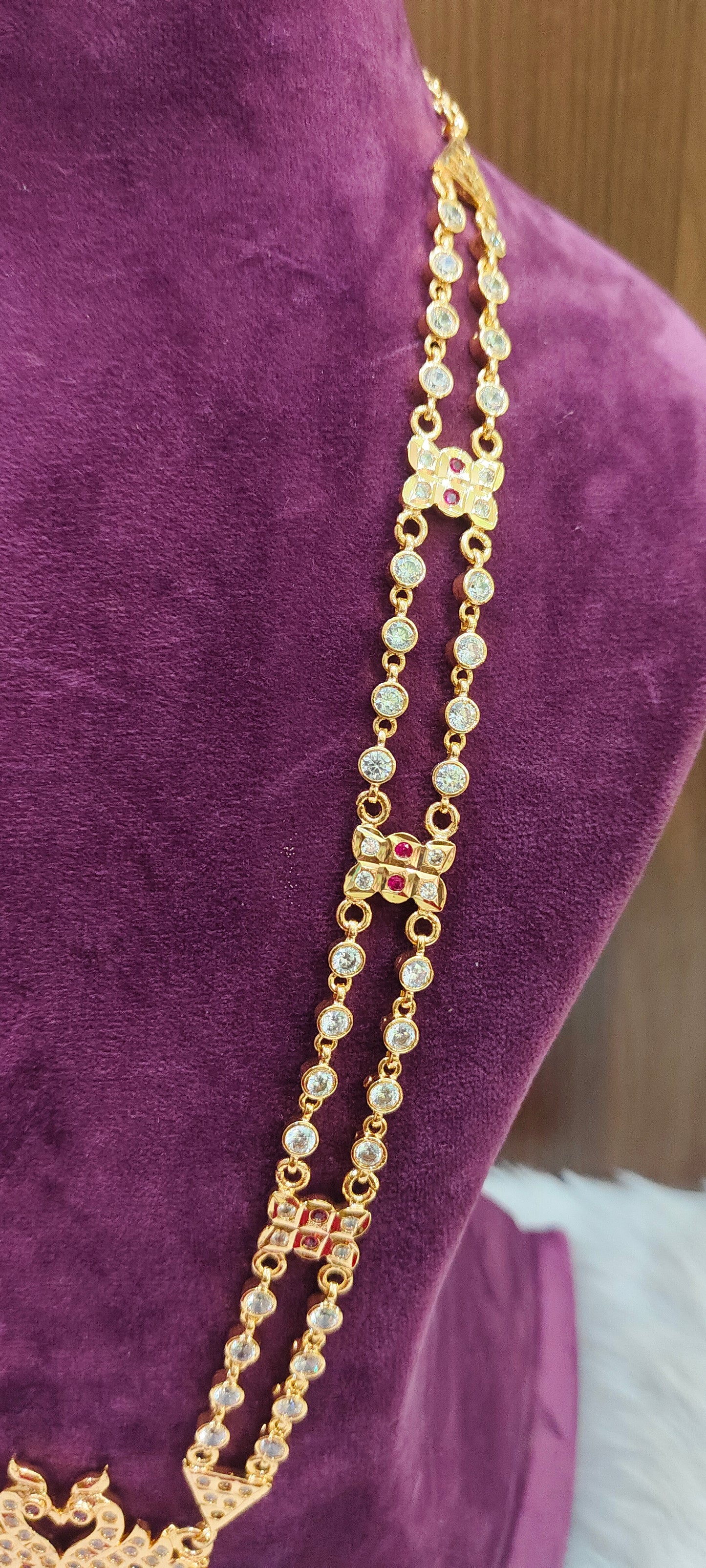 Pure panchaloham vintage look long haram
