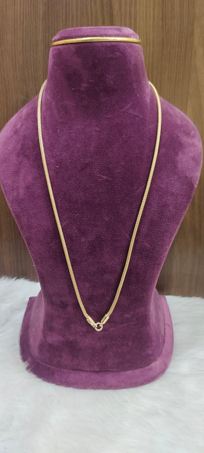 Pure panchaloham unpolished 26" length nanthadu