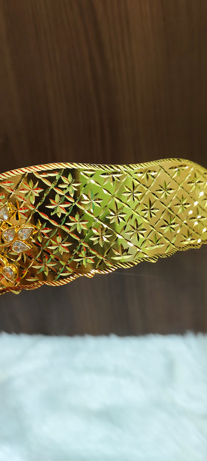 Real gold look vaddanam