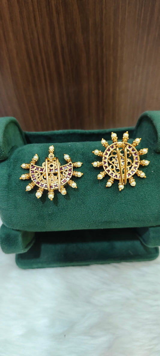 Premium pota kempu stone sun and moon