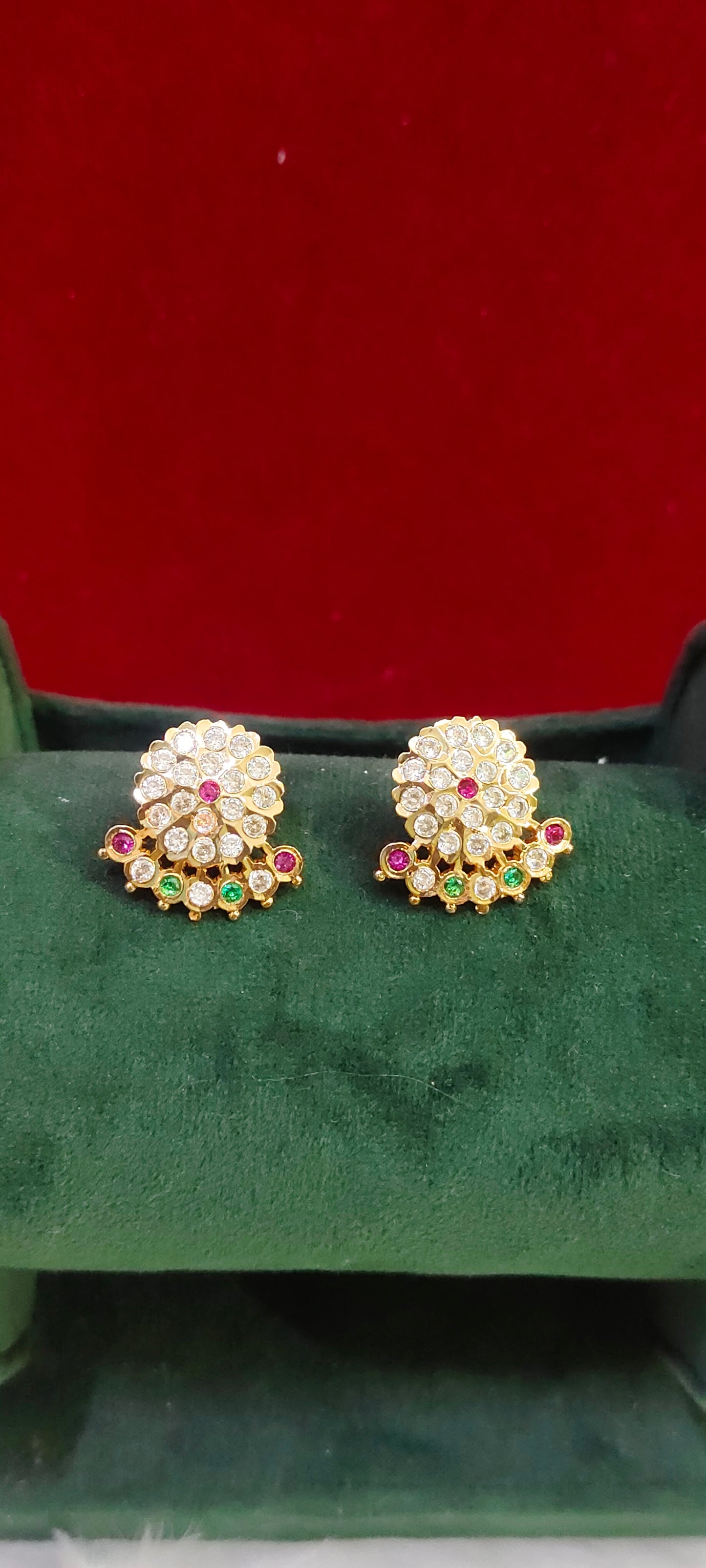 Pure panchaloham vintage look studs