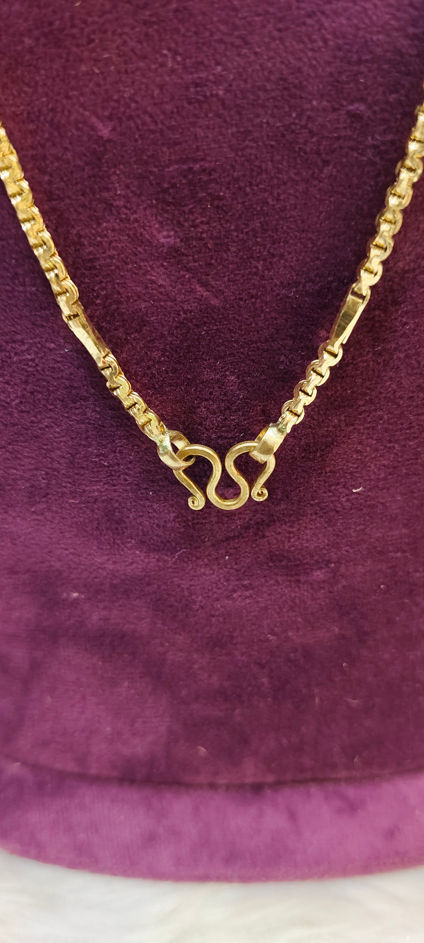 Pure panchaloham unpolished 24 " length 10+1 thali chain