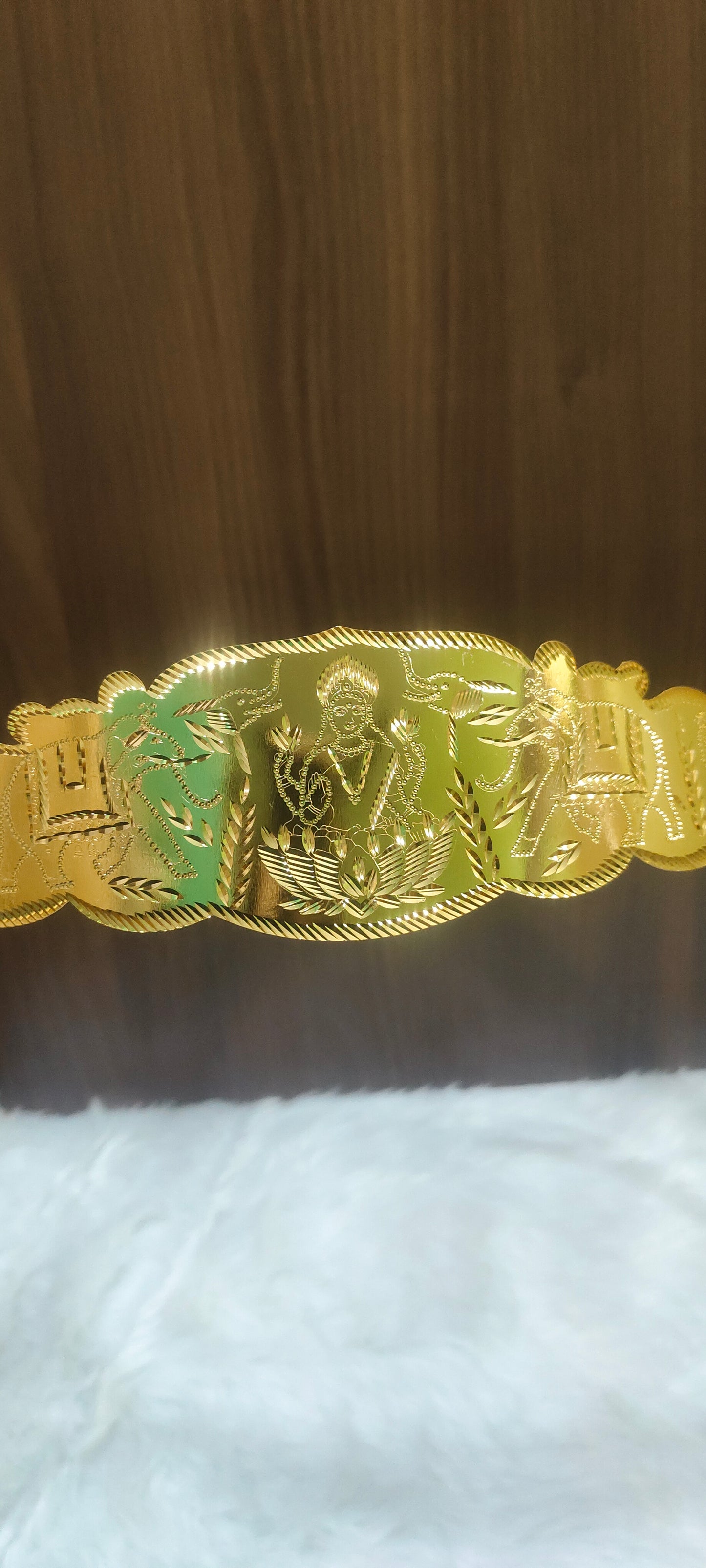 Premium real gold look vaddanam