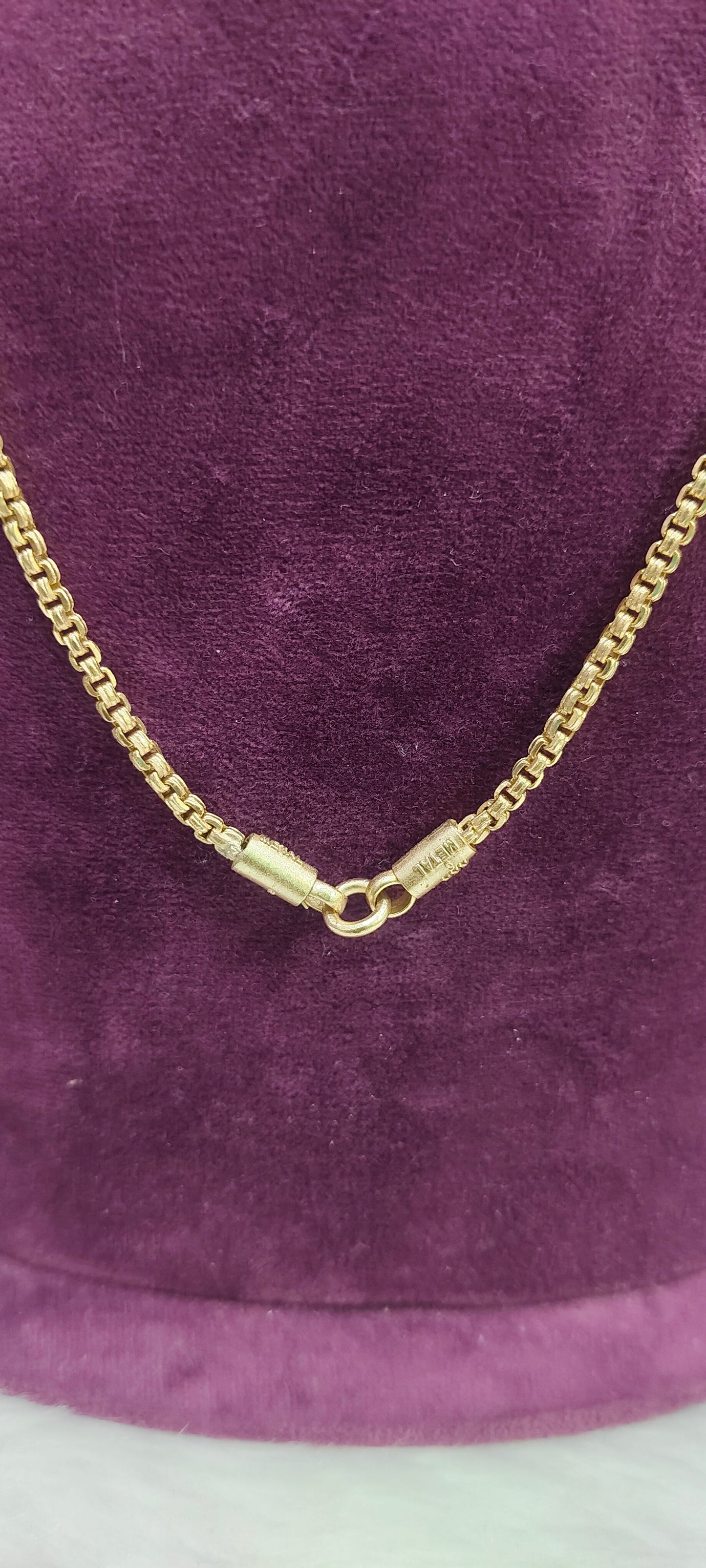 Pure panchaloham unpolished 24 " length bharathi model thali chain