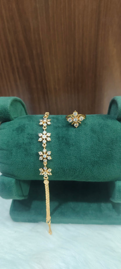 Pure panchaloham dimond look 4 set combo