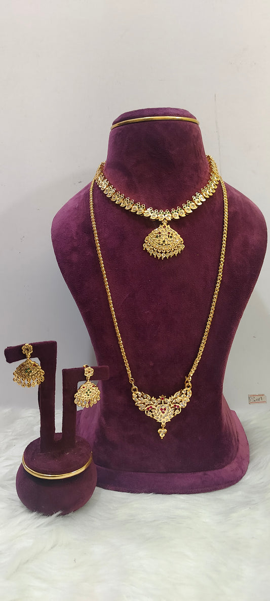Pure panchaloham semi bridel combo set (chain not panchaloham)
