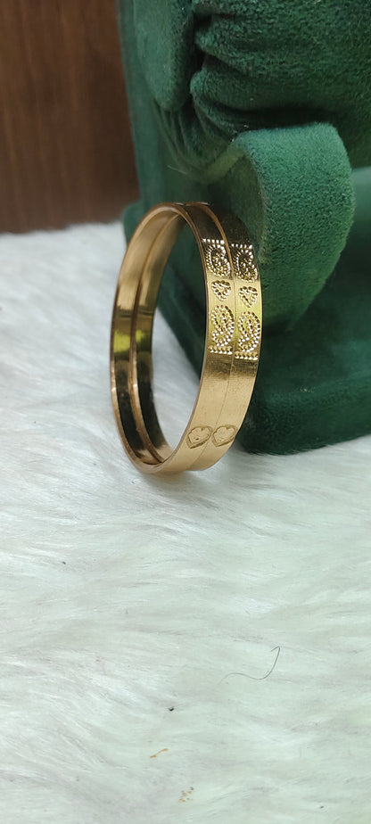 Pure panchaloham unpolished kids 2 bangles