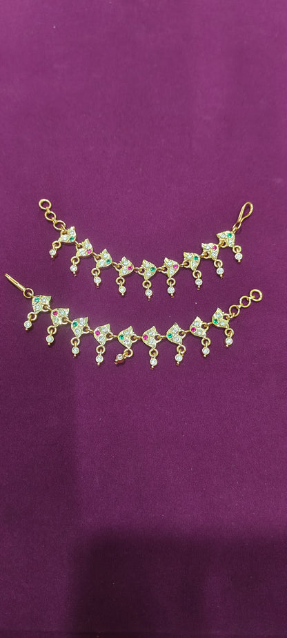 Pure panchaloham earrchain