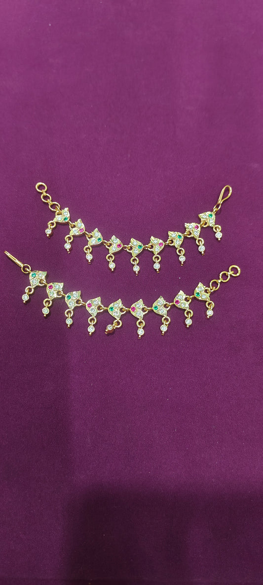 Pure panchaloham earrchain