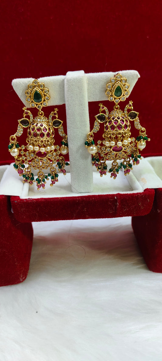 Big bridel earrings