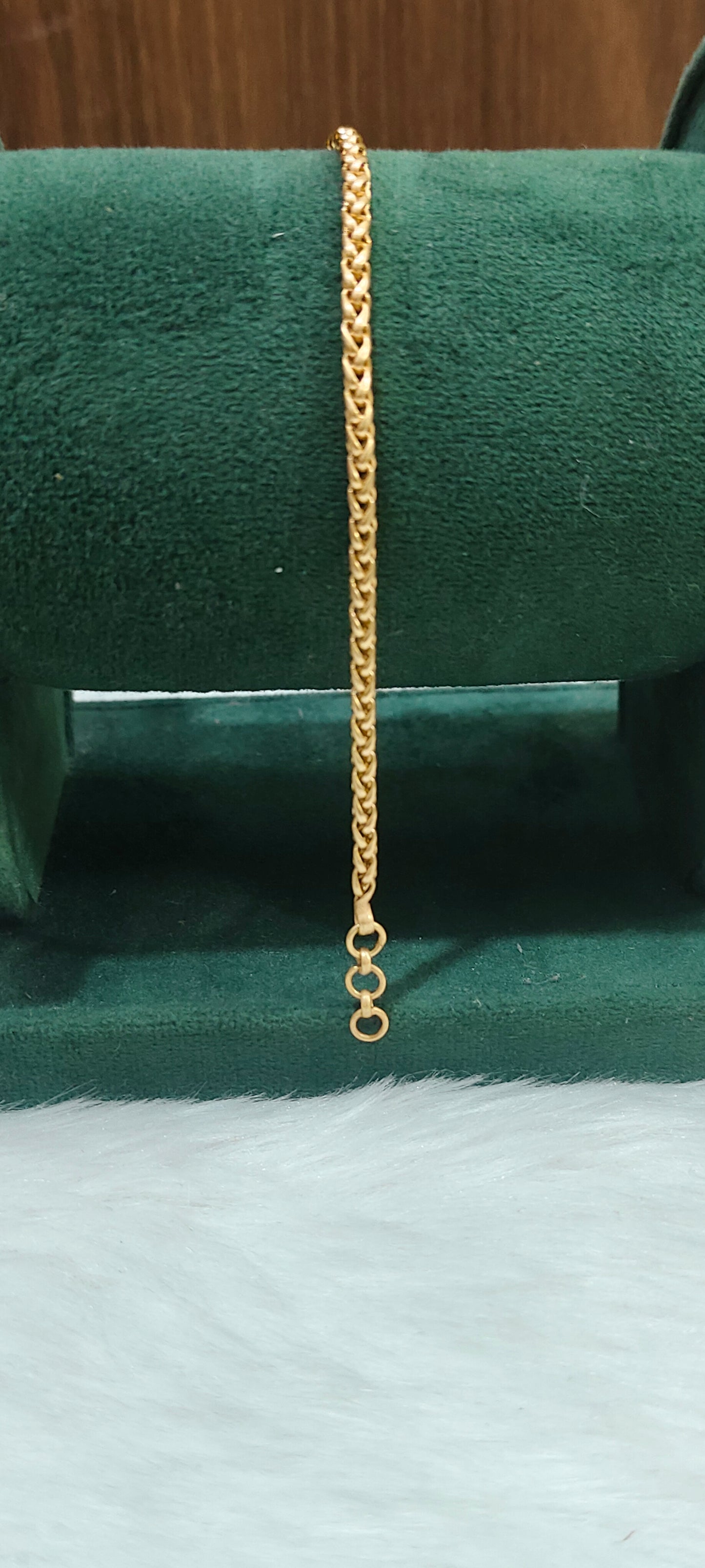 Pure panchaloham unpolished ladies bracelet