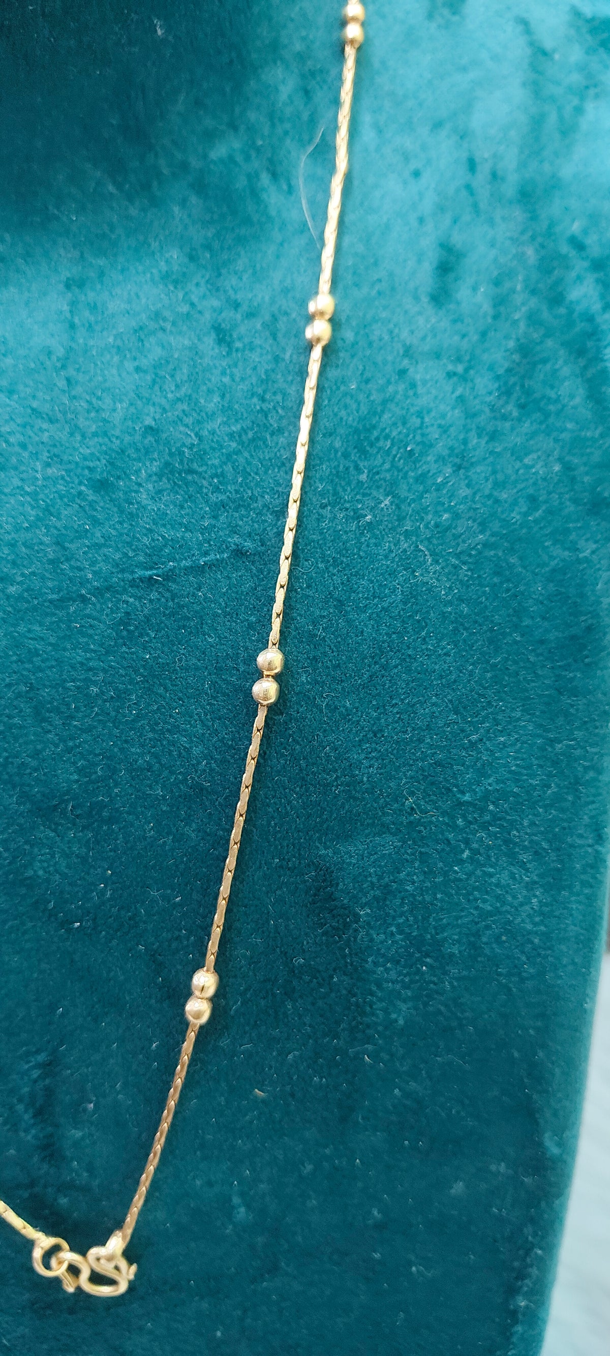 Pure panchaloham unpolished 18" length side ball chain