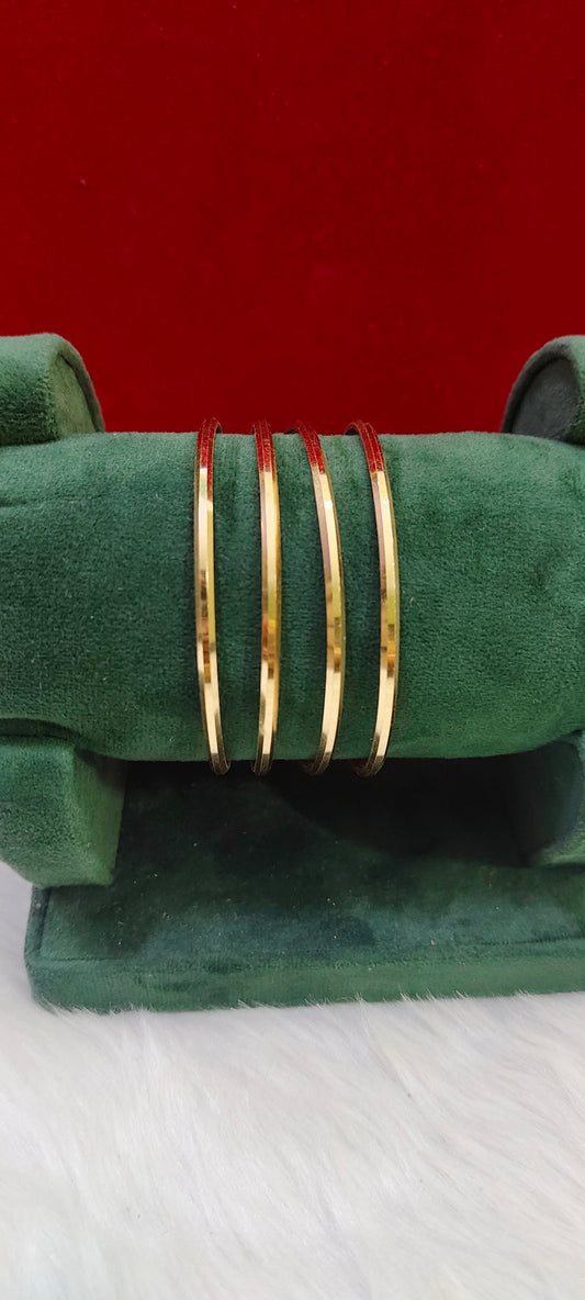 Pure panchaloham unpolished 4 bangles