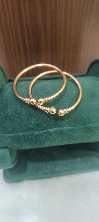Pure panchaloham unpolished kids openable kada bangle ( both boy and girls)
