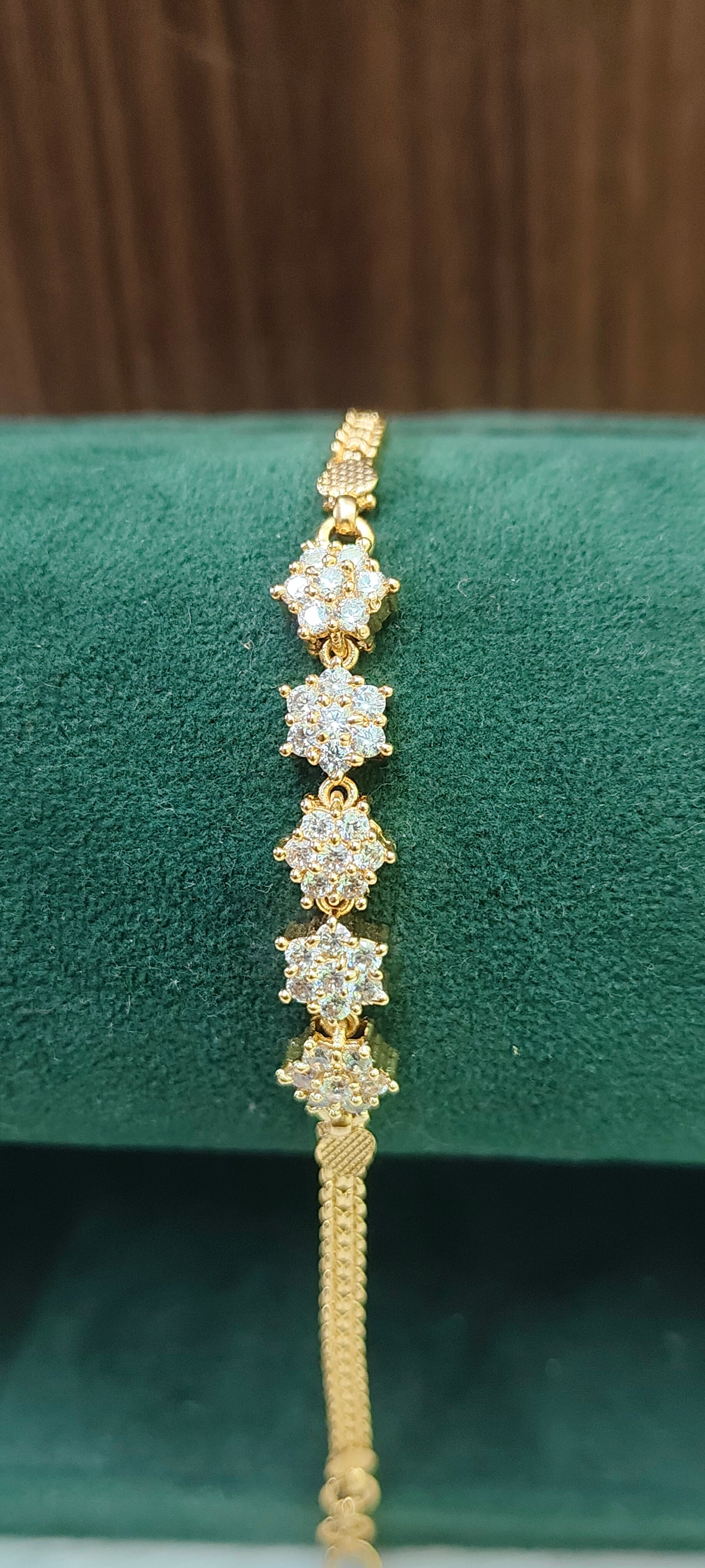 Pure panchaloham ladies gold look bracelet