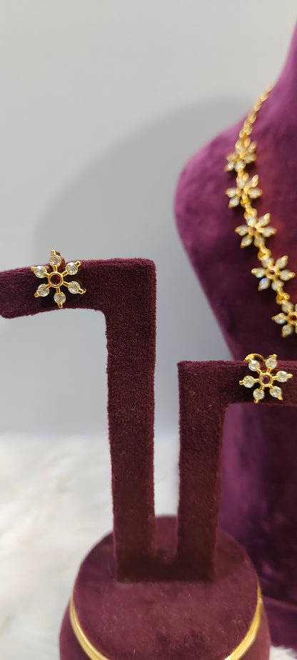 Pure panchaloham star necklace in 2 colour variations