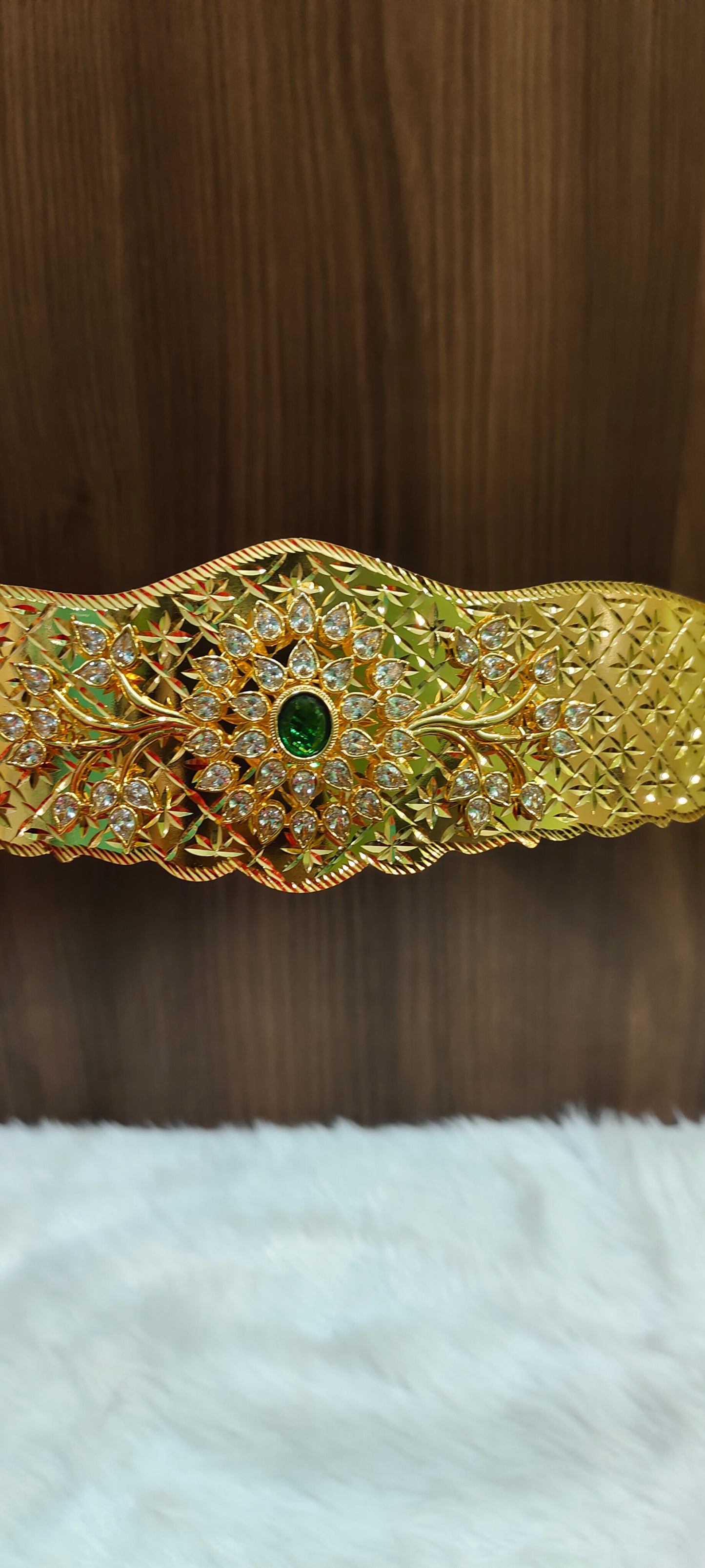 Real gold look vaddanam