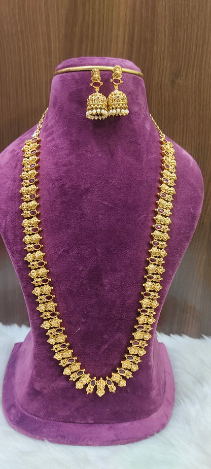 Premium nakshi kasu long haram