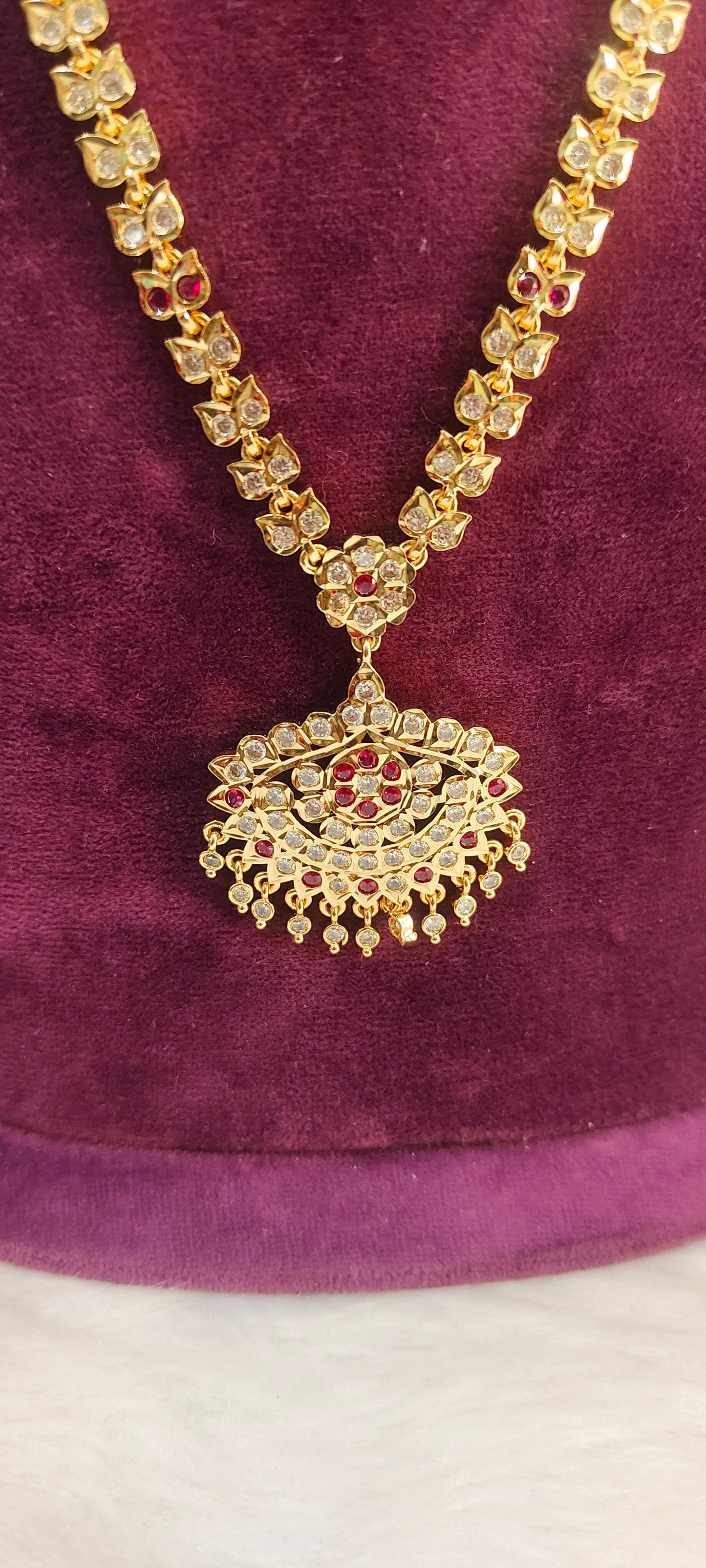 Pure panchaloham vintage look long haram