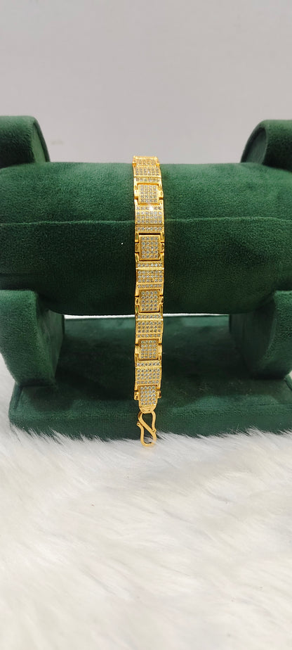 Hand made mens bracelet 8.5" length bracelet