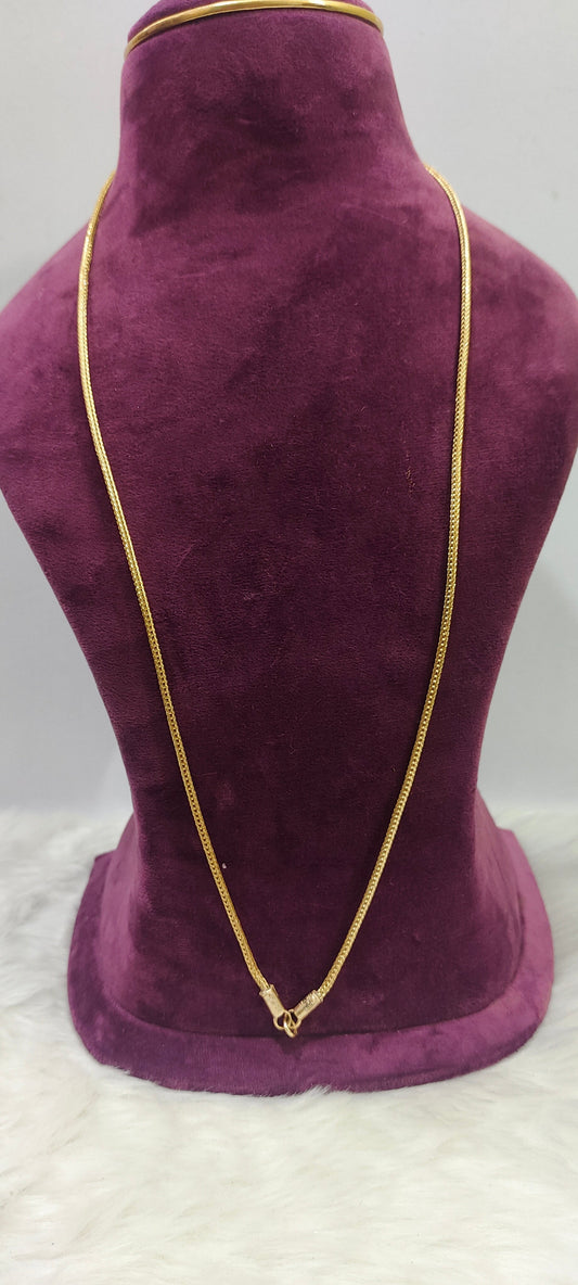 Pure panchaloham unpolished 30" length nanthadu