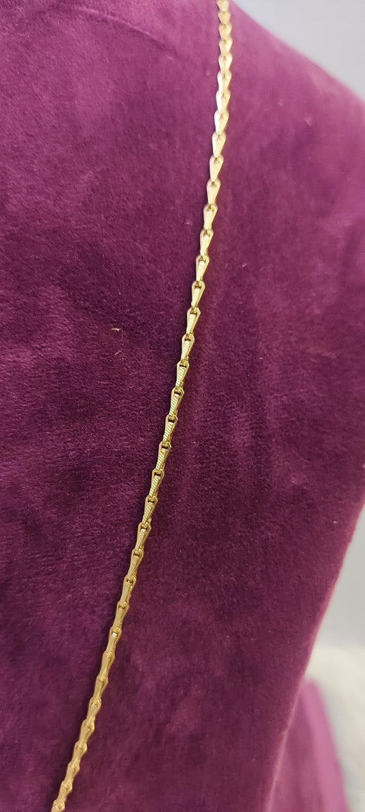 Pure panchaloham unpolished 24" length thali chain