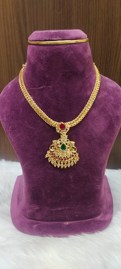 Pure panchaloham nanupatti necklace