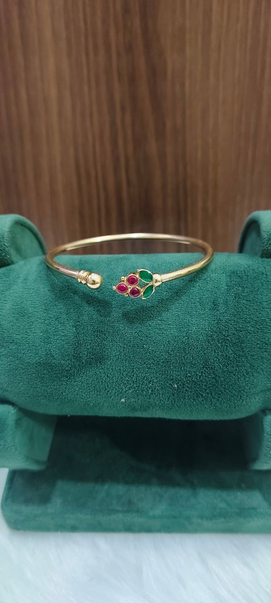 Pure panchaloham unpolished life time use women openable kada (fit from 2.4 to 2.10)