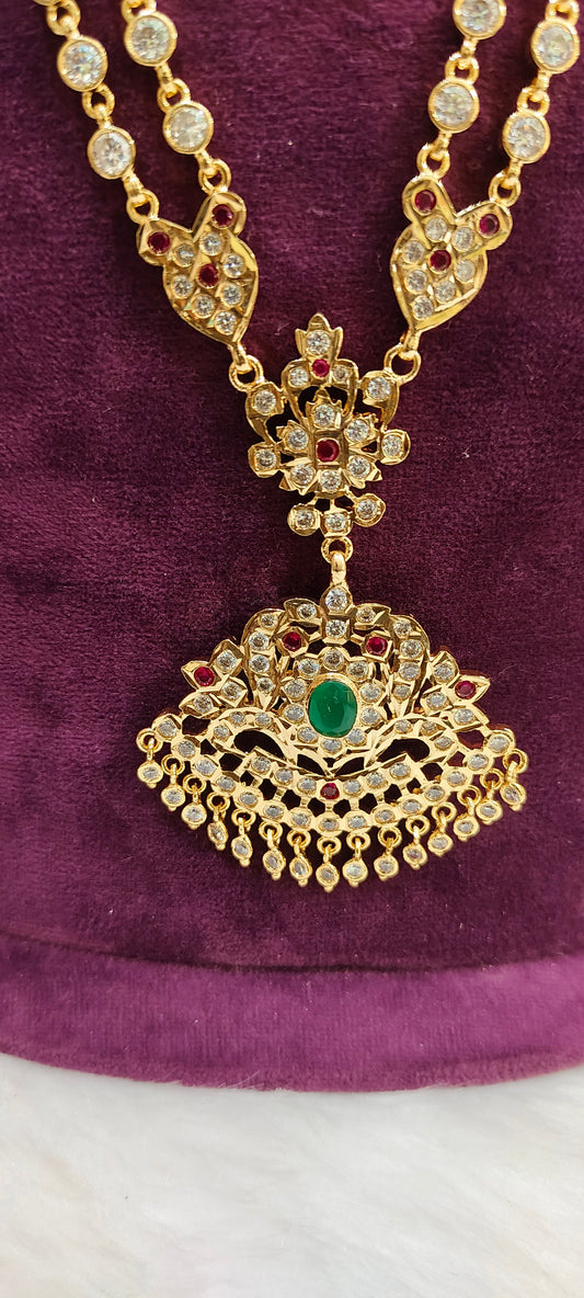 Pure panchaloham vintage look long haram