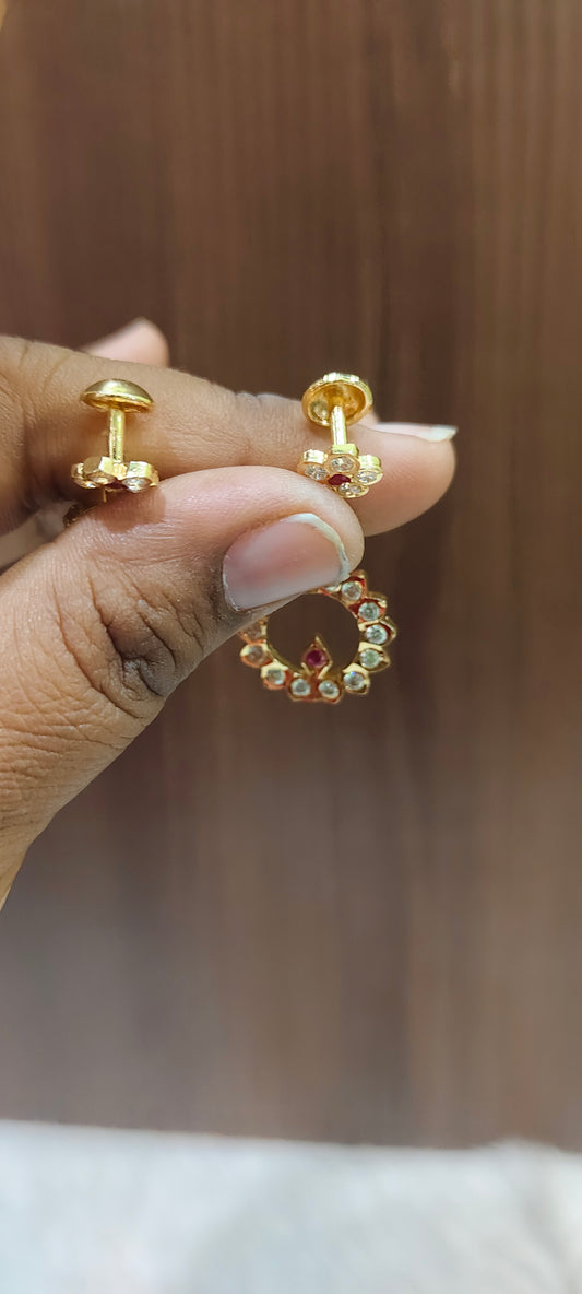 Pure panchaloham panchaloham trendy earrings