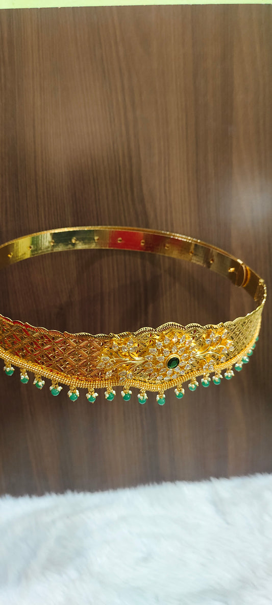 Real gold look wedding vaddanam