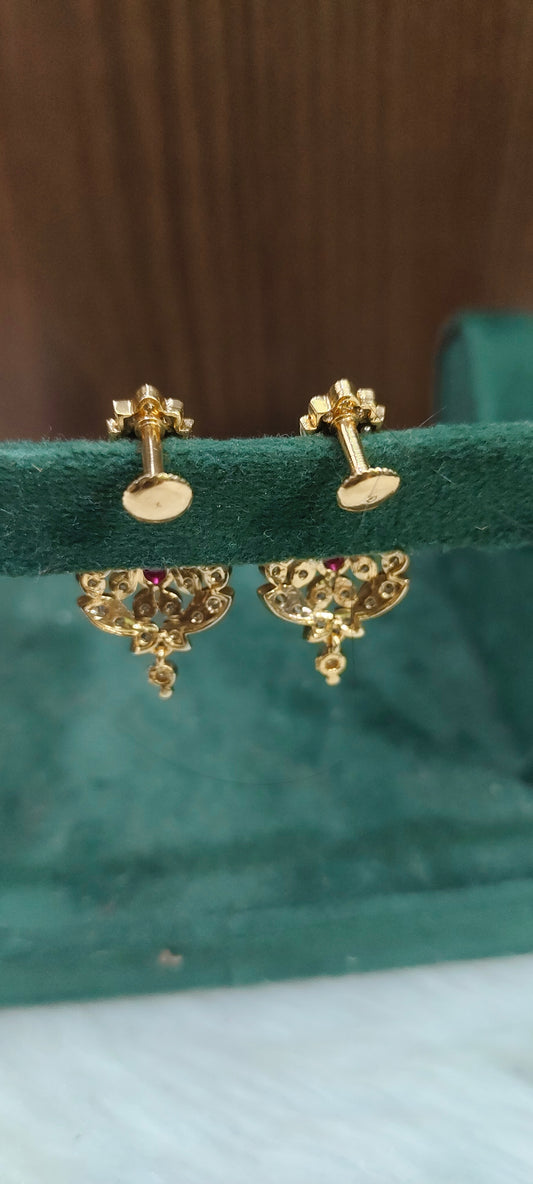 Panchaloham cute earrings