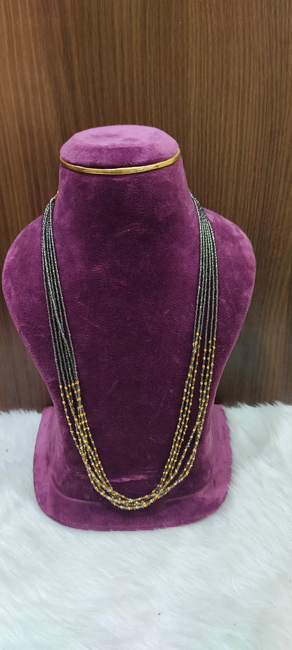 Premium 6 line hidro beads chain with 18" length