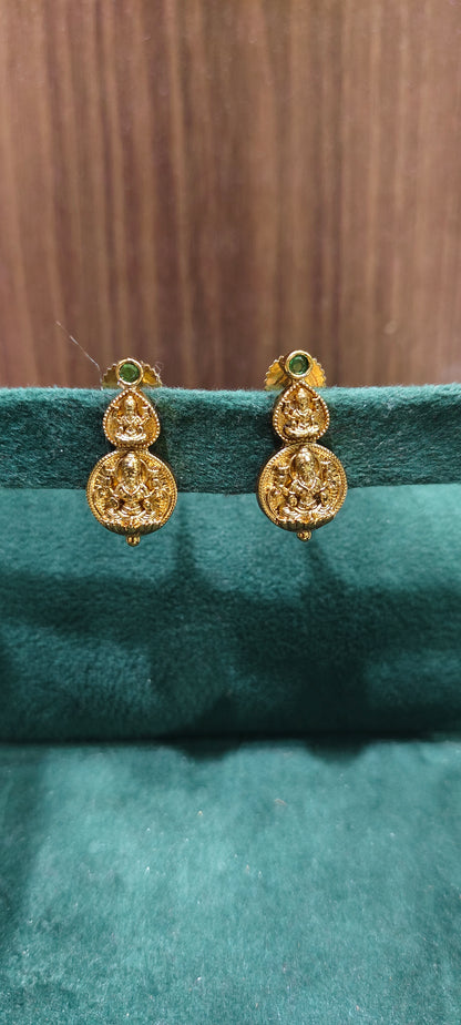 Premium nakshi kasu studs