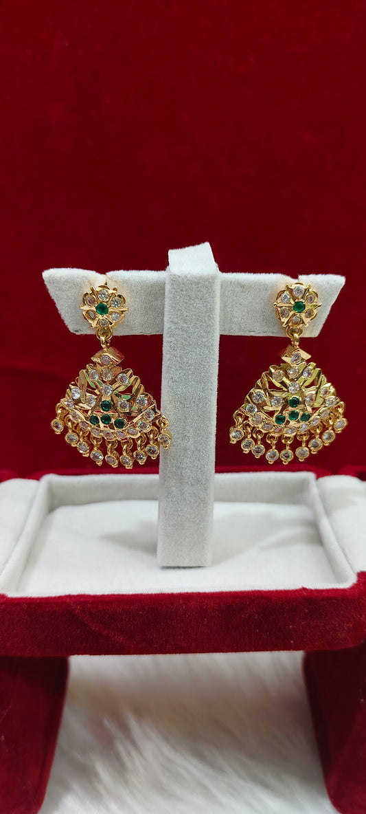 Pure panchaloham vintage look earrings