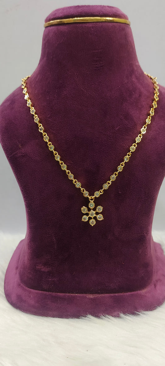 Pure panchaloham simple necklace